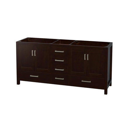Sheffield 71" Freestanding Double Vanity Base Only