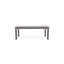 Table basse d'extérieur 24 po x 48 po en polymère rustique-109665007