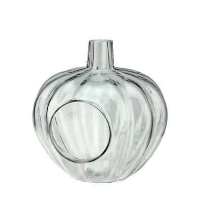 Porte-bougie en verre