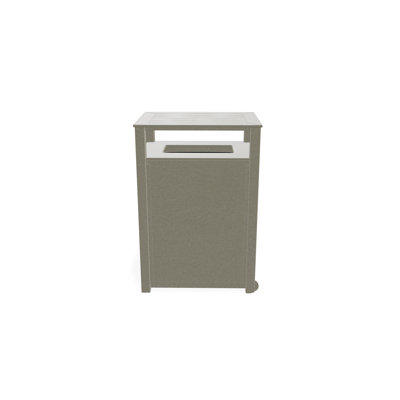 Poubelle en aluminium / polymère 30 gallons