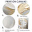 Vortex doré et or doux blanc III - grandes spirales abstraites, art mural-389526965-389526968-389526970