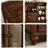 Nut-brown Rectangular Solid + Manufactured Wood Sideboards-557396572