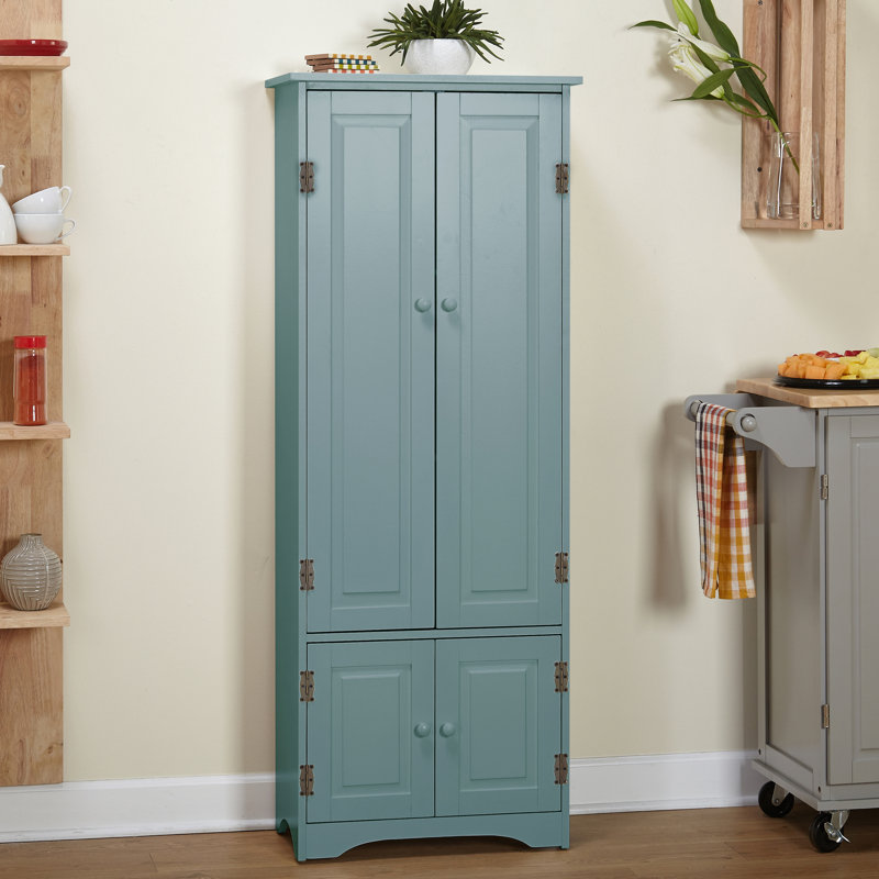 Garde-manger 60 po, Bleu antique