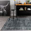 Tapis transitionnel bohémien délavé et antidérapant-556541450