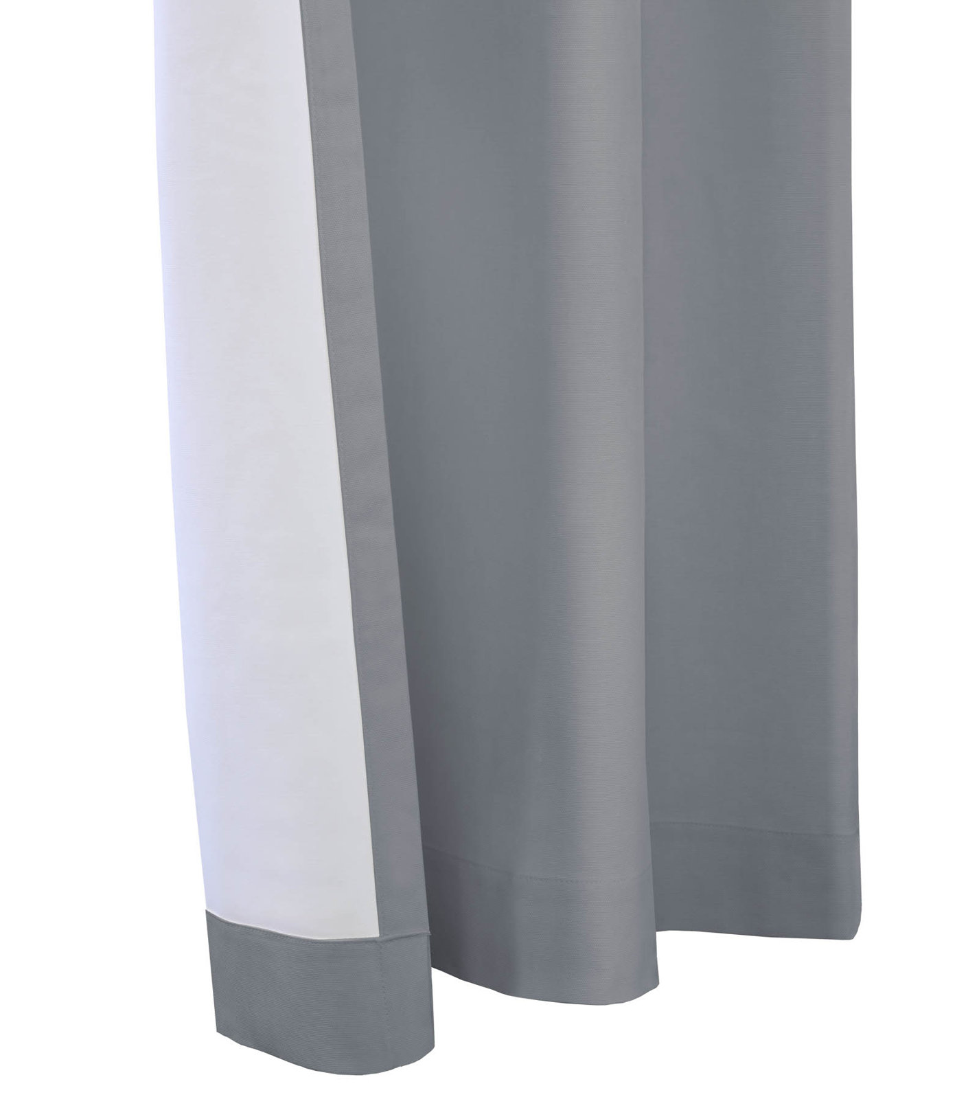 Mcgowen Room Darkening Cotton Curtain Panel, Dolphin Gray, 80" W X 84" L