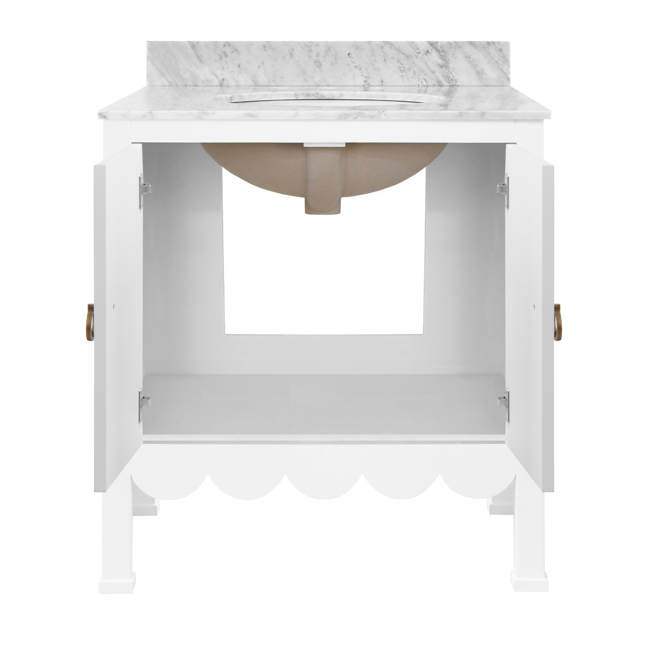 Kealey 30.5'' Single Bathroom Vanity, Matte White