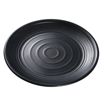 Assiette plate Black Pearl
