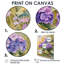 «Country Side Hydrangeas And Wildflowers I - Hydrangea», art mural encadré-2059404504-2059404507-2059404485