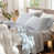 Larges rayures: bleuet et blanc est en rupture de stock