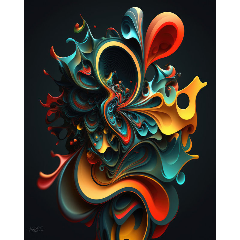 «Croyden Musisans Prime III», reproduction sur toile sans cadre, H 18 po x l 15 po x P 1,5 po