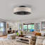 Ventilateur de plafond sans pales d'inspiration bohémienne avec lumières: élégance et fonctionnalité
