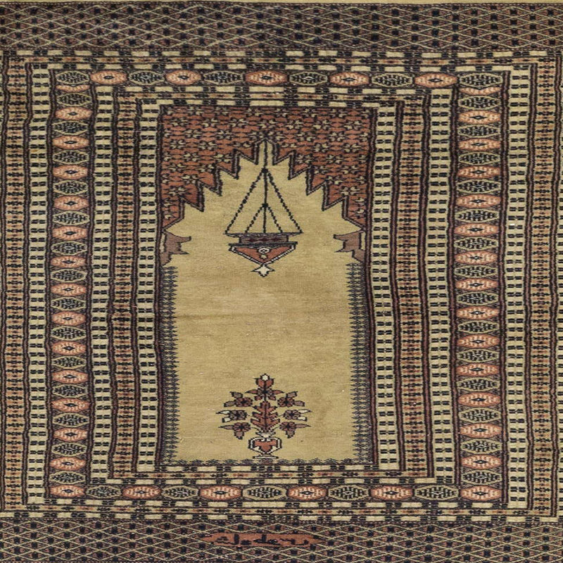 Abstract Indoor Rug, Square 6'