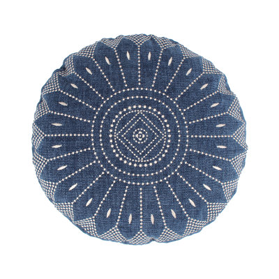 Bellamy Teal Roun Medallion Pillow