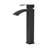 11.54" Single Handle Bathroom Faucet With Mid Arc Spout, Matt Black Finish, , Stain , Stainless Steel Body, Enhanced Cartridge Handle,-125364375