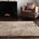 Tachiana Hand Tufted Shaggy Taupe Area Rug