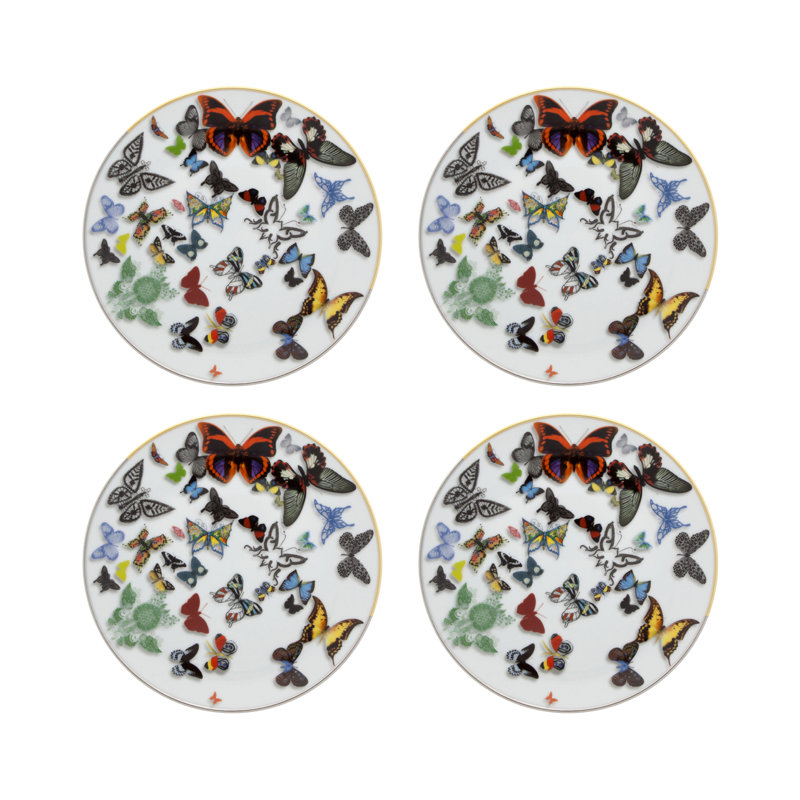 Butterfly Parade Porcelain Salad/Dessert Plate