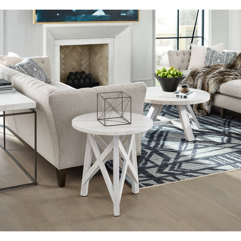 Bilbrook End Table, White