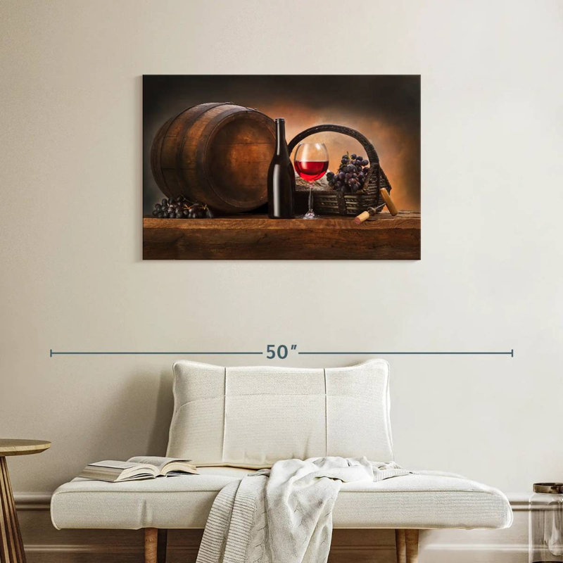 Dégustation de vin rouge Yarlin, H 24 po x l 36 po