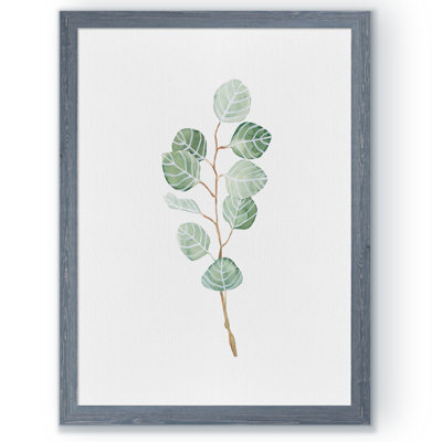 " Soft Eucalyptus Branch III " by Paul Cezanne Acrylic Painting