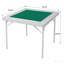 Table carrée pliante à cartes, table de Mahjong avec feutre vert, plateaux à copeaux et porte-gobelets, tables de domino portables pour 4 joueurs, tables de jeu de cartes pour le jeu de poker de mahjong-128120081