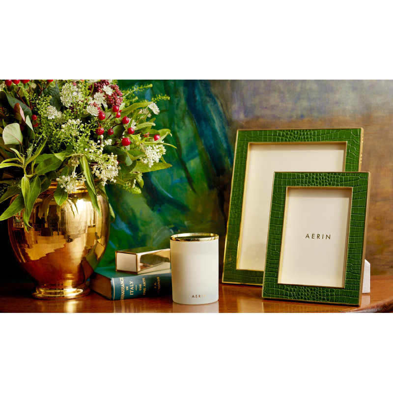 Leather Picture Frame, 4" x 6"