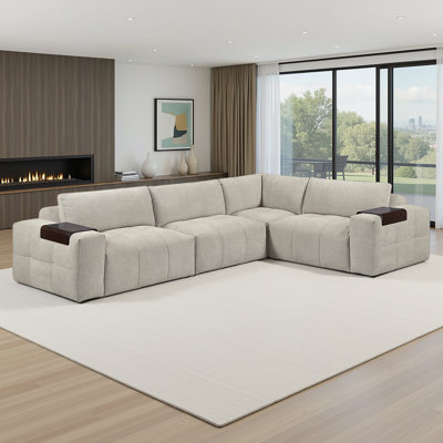 Canapé modulaire 4 pièces Turrella