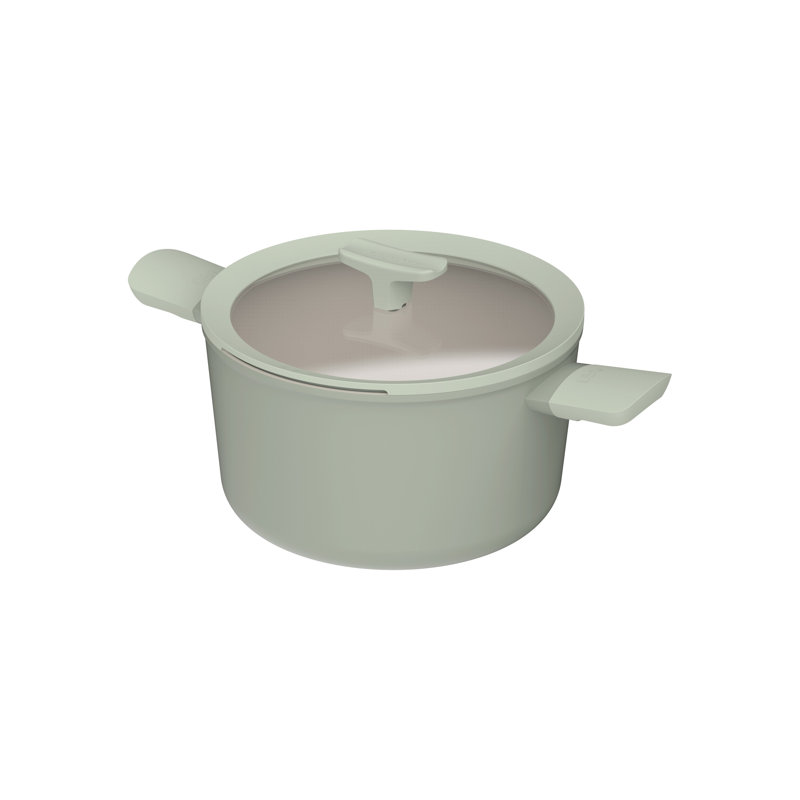 Marmite en céramique antiadhésive BergHOFF Balance, 5,8 pte, Vert