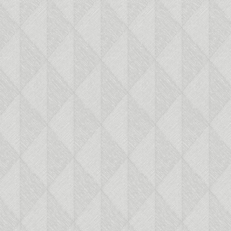 Woven Diamond Whisper Wallpaper Sample, Grey