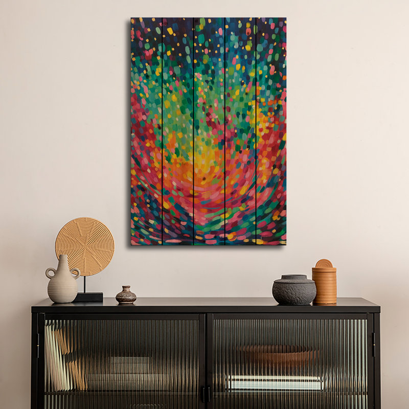 Reproduction d'art mural en bois - Beul Aithris par Sarah Coey, H 26 po x l 18 po