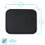 Argon Tableware - Rectangular Non Slip Serving Trays - 35.5 x 25cm - Set of 6