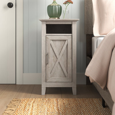 Huckins Nightstand in Washed Gray