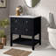 Ensemble de meuble-lavabo simple 30 po Bonsai-1489830447