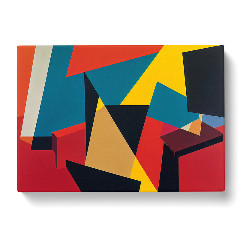 Suprematism Art Vol.4 - Wrapped Canvas, 40cm H x 60cm W x 3cm D