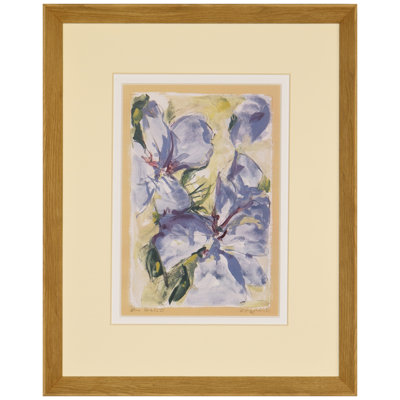Blue Petals II Print