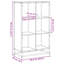 Alvon 107.5cm H Bookcase-663726602-663726600
