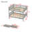 Full Over Full Bunk Bed with 2 Drawers, Ladder, Guardrails, Convertible to 2 Full Beds, Rubber Wood Construction-1147689313