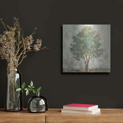  «Verdi Trees 2 Light Green C» par Silvia Vassileva, art mural en métal