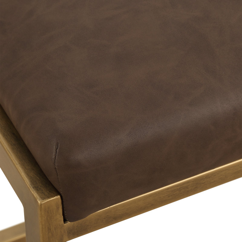 Tabouret de comptoir en fer l 17,75 po Fullerton, Or
