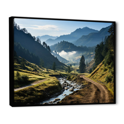 «USA Great Smoky Mountains Landscape II», reproduction d'art sur toile