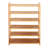 Concise Rectangle 6 Tiers Bamboo Shoe Rack