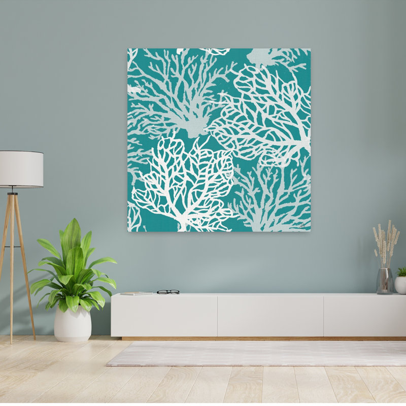 Motif océanique, art côtier, H 48 po x l 48 po