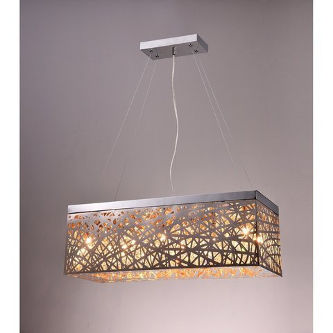 8 - Light Square / Rectangle Chandelier