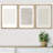 Geometric Subtle Abstract Modern Minimalist Neutral Home Decor - Framed Canvas Print Wall Art Work-73380199-73380200
