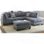 3 pièces Canapé modulaire gris et gris-337265579