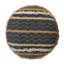 Lebo Handmade Cotton Upholstered Ottoman Pouf