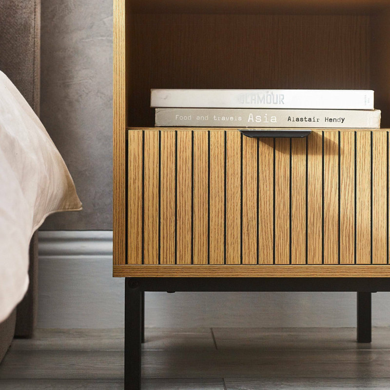 Eatonton 40cm W Bedside Table