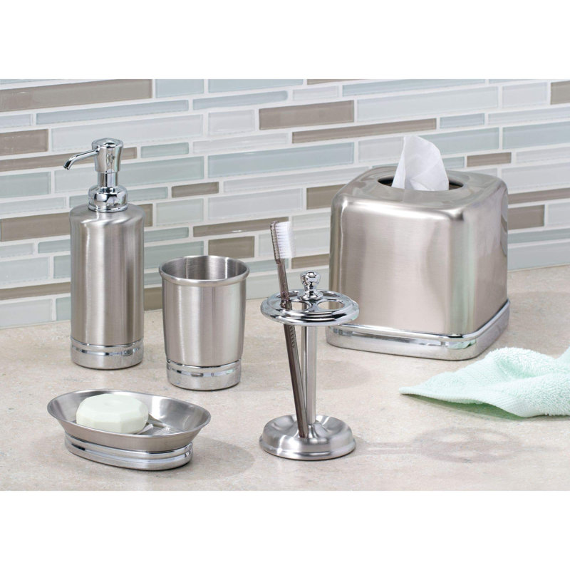 Deguan Toothbrush Holder, Chrome