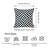 Geometric Square Diagram Pillow Cover-994334377