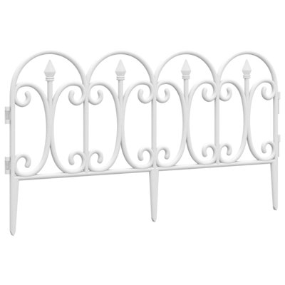 Rudi 32.5 cm H x 60 cm W Polypropylene Lawn Edging Fencing