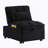 Tufted Single Pull-Out Sofa Bed with Adjustable Backrest And Pillows, Convertible Chaise Lounge-2080340205